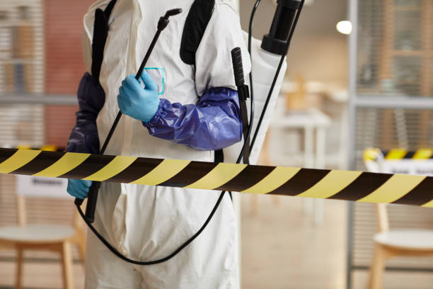 Professional Blood Cleanup technician working in Sargent, NE